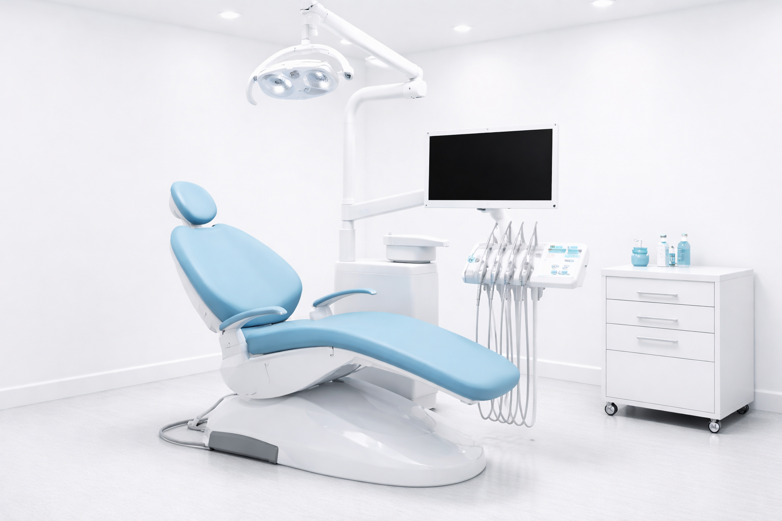 Modern dental clinic interior