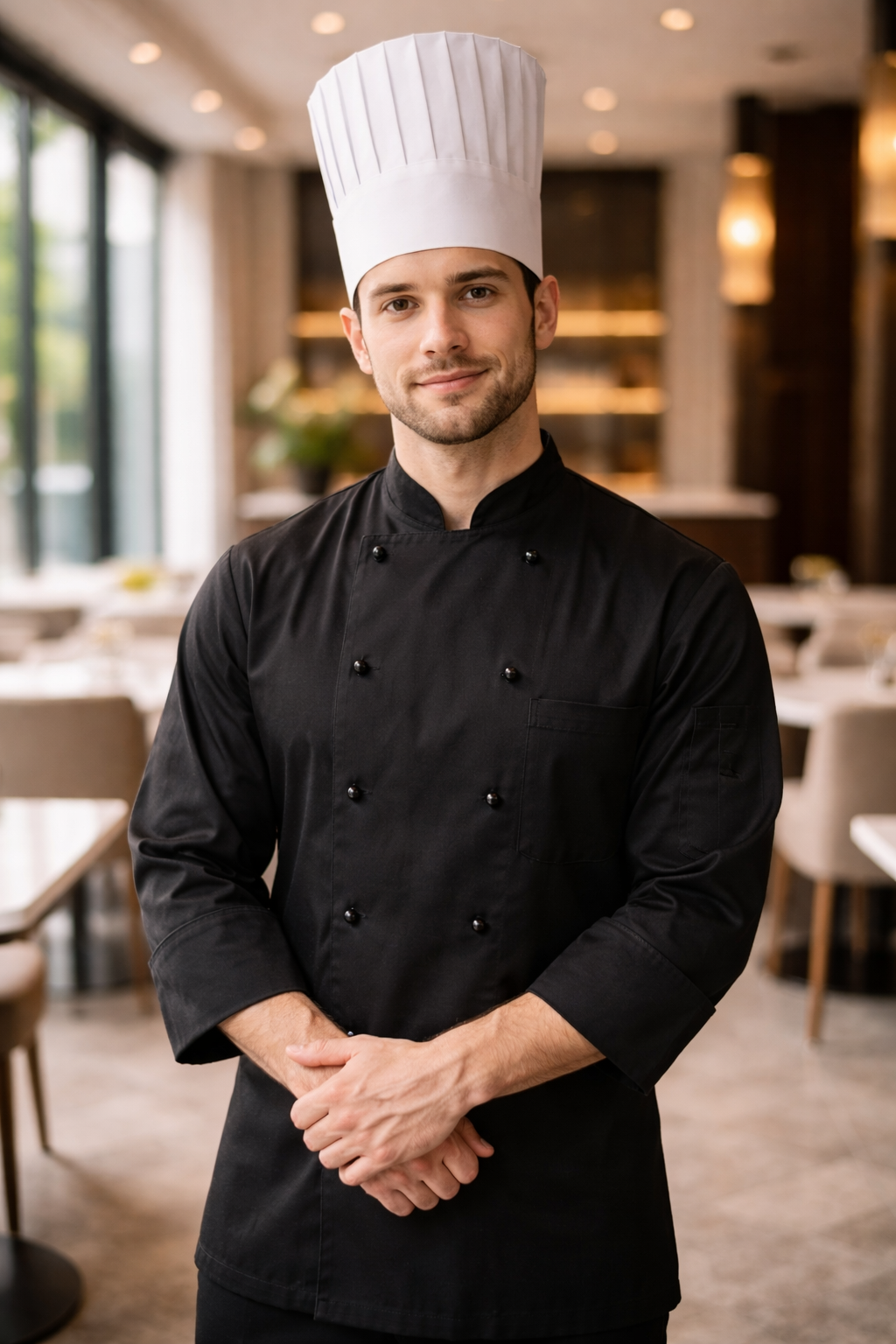 Head chef in the kitchen