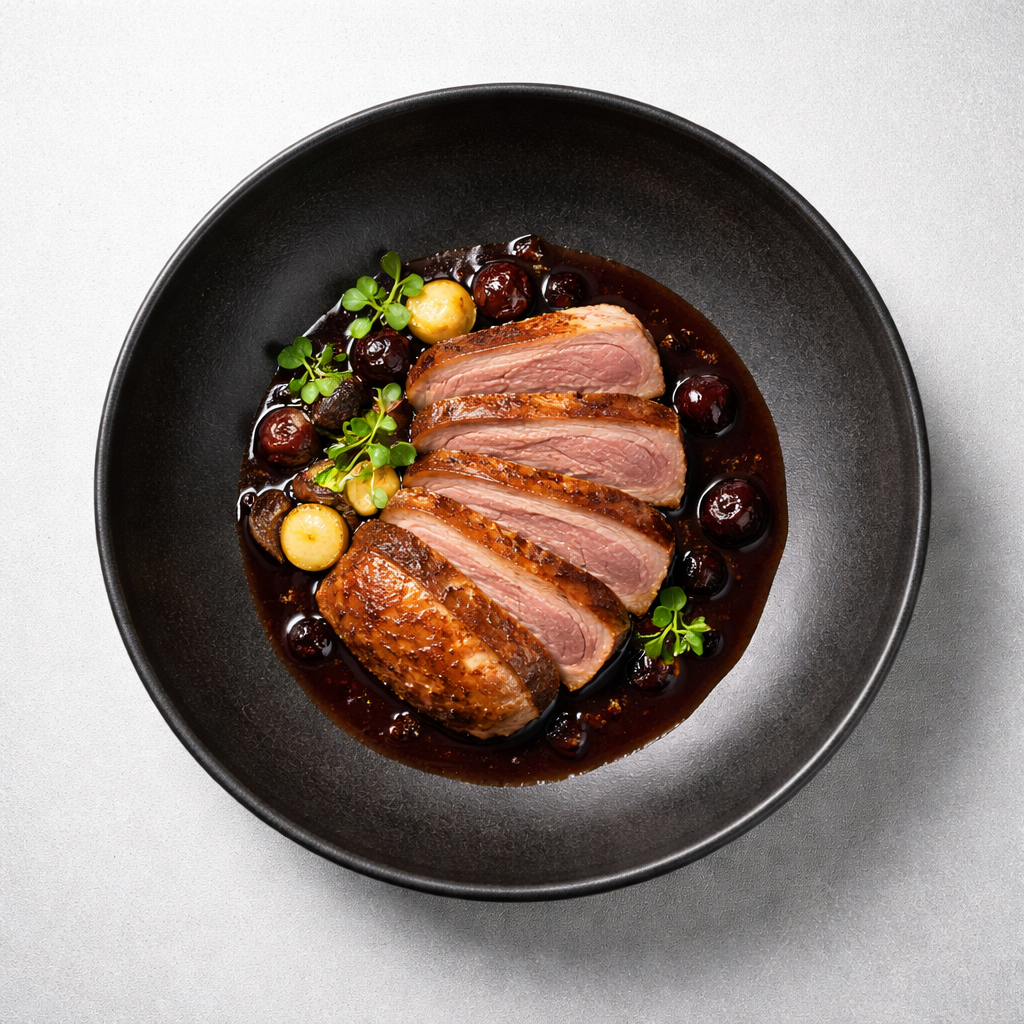 Pan-seared Duck