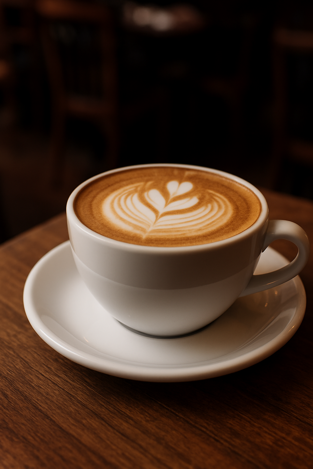 Barista at work