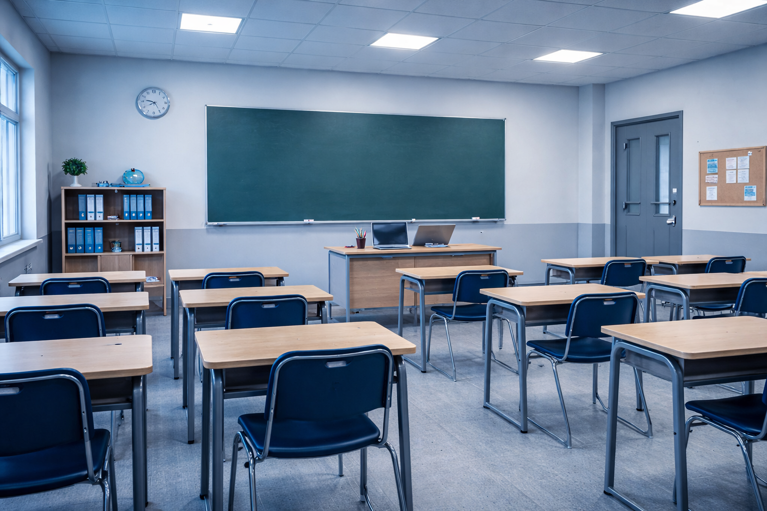 Students in classroom