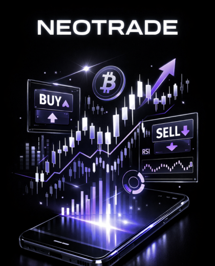 NeoTrade mobile app preview